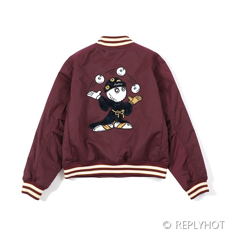 말본 Malbon 여성 위자드 버킷카트 야구자켓 / 2컬러