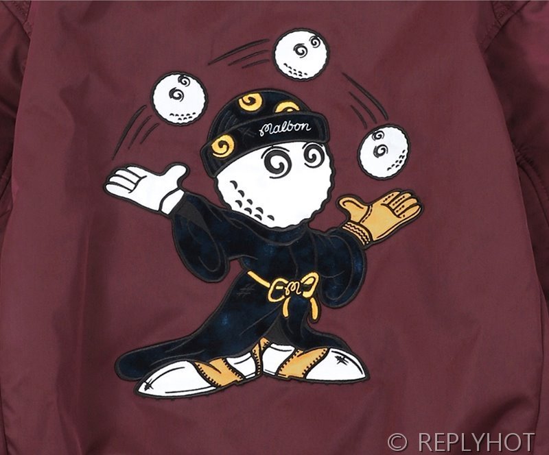 말본 Malbon 여성 위자드 버킷카트 야구자켓 / 2컬러