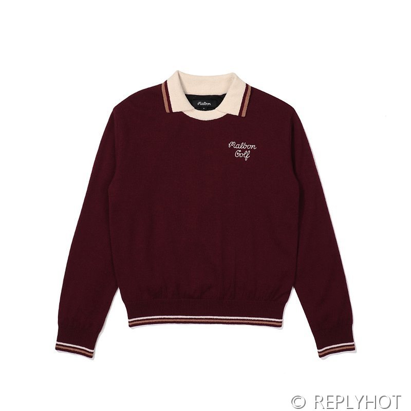 말본 Malbon 여성 위자드 버킷 스웨터 니트 / 2컬러