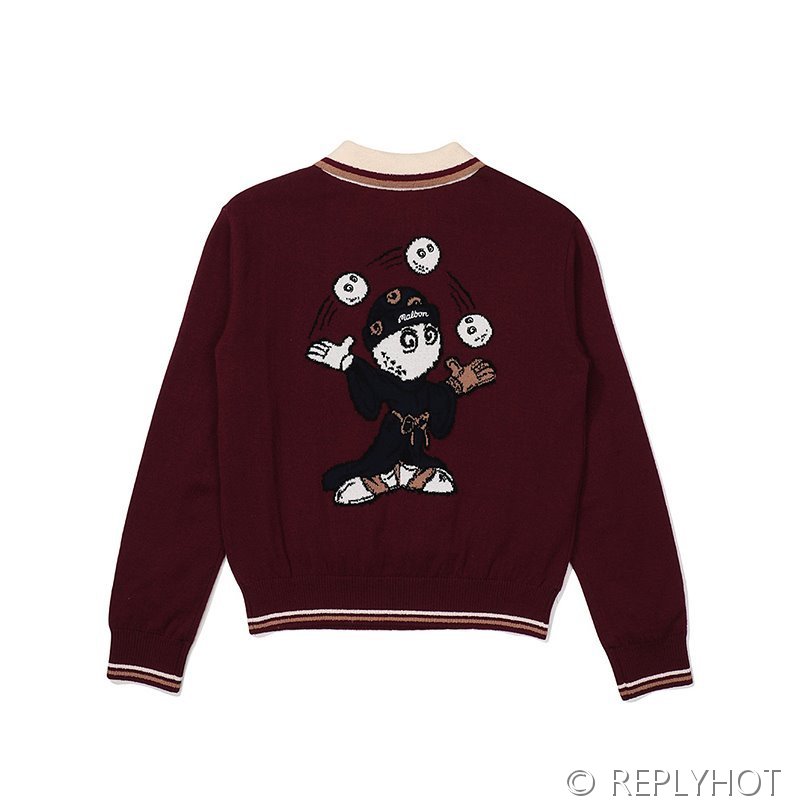 말본 Malbon 여성 위자드 버킷 스웨터 니트 / 2컬러