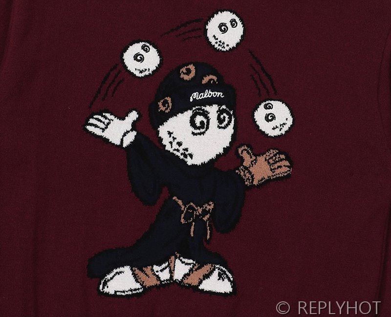 말본 Malbon 여성 위자드 버킷 스웨터 니트 / 2컬러