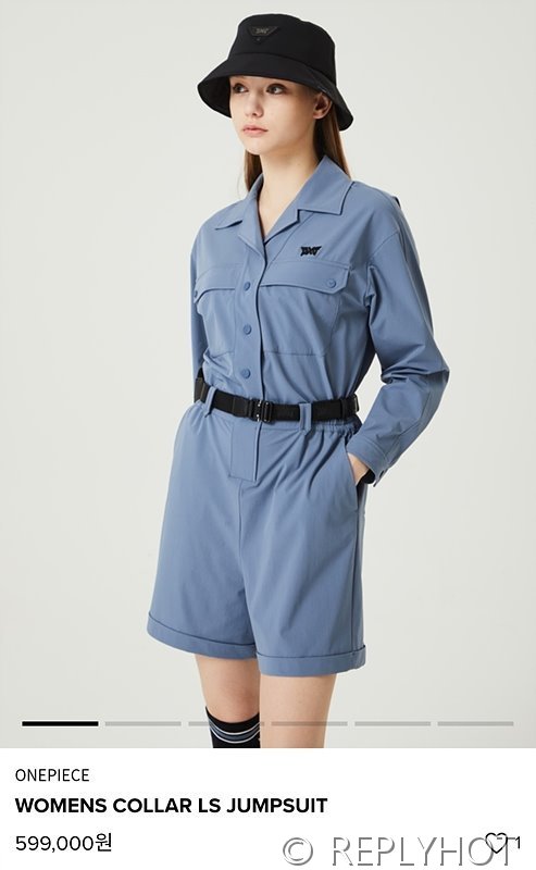 PXG OLLAR LS JUMPSUIT 점프수트