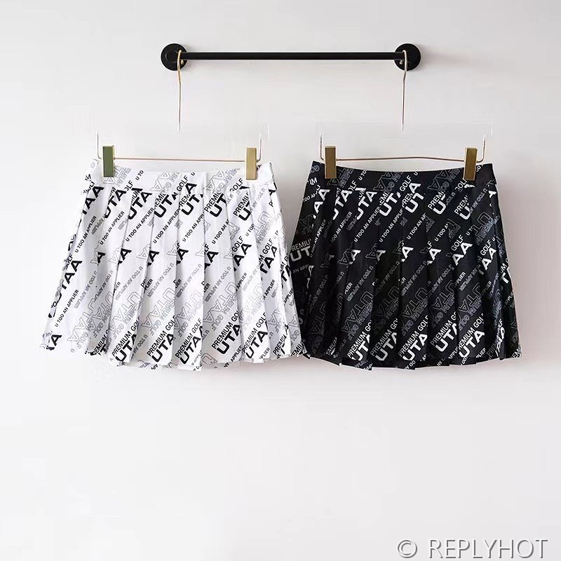 유타 여성 골프 로고 투피스 2color