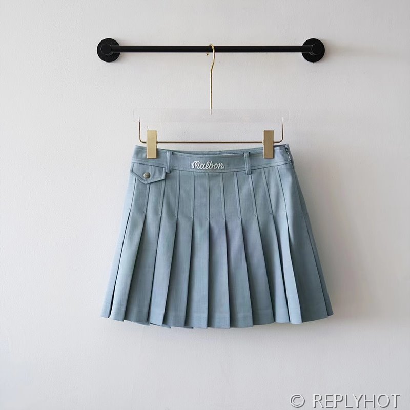 말본 플리츠스커트