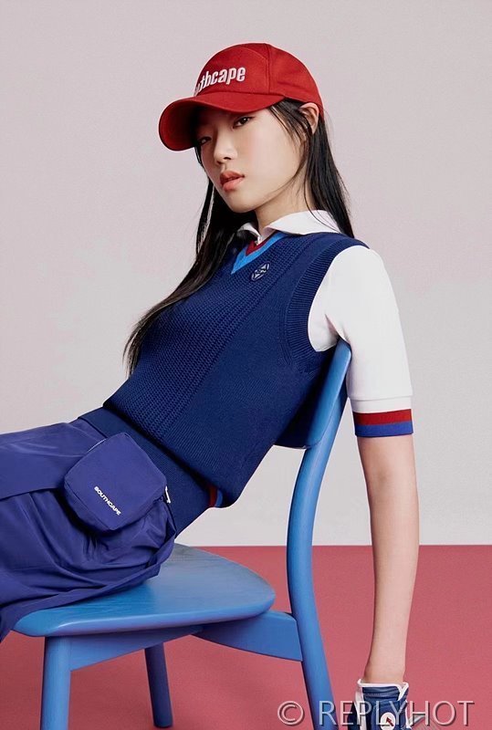 SOUTHCAPE 여성 니트조끼 2color