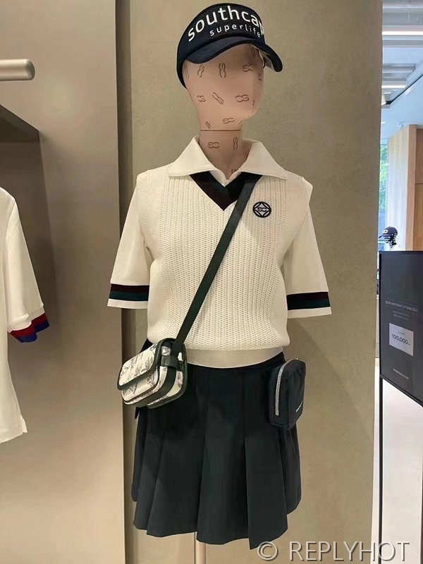 SOUTHCAPE 여성 니트조끼 2color