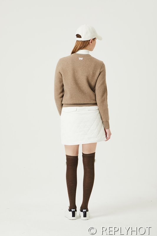 PXG 다이아 퀄팅 패딩 스커트