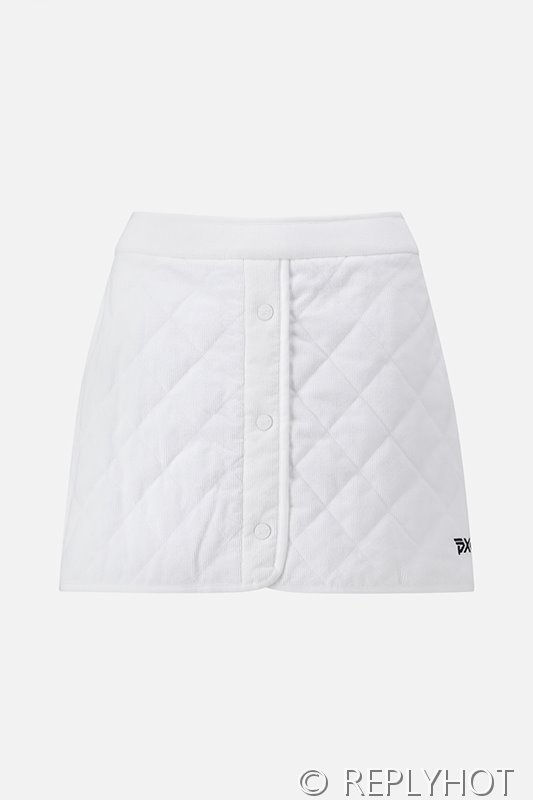 PXG 다이아 퀄팅 패딩 스커트