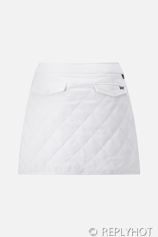 PXG 다이아 퀄팅 패딩 스커트