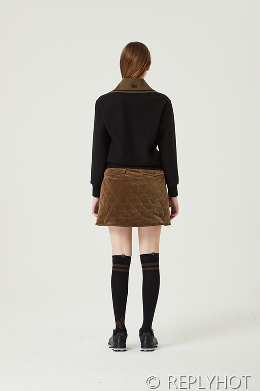 PXG 다이아 퀄팅 패딩 스커트