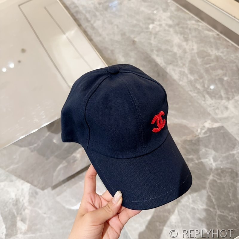 샤넬 코튼 글래스펄 볼캡 [매장가 200만원대]