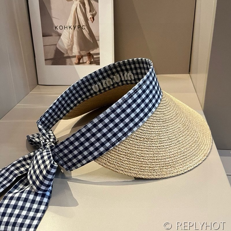 미우미우 라피아 바이저 2F8I 5HV012 2color [매장가 79만원대]