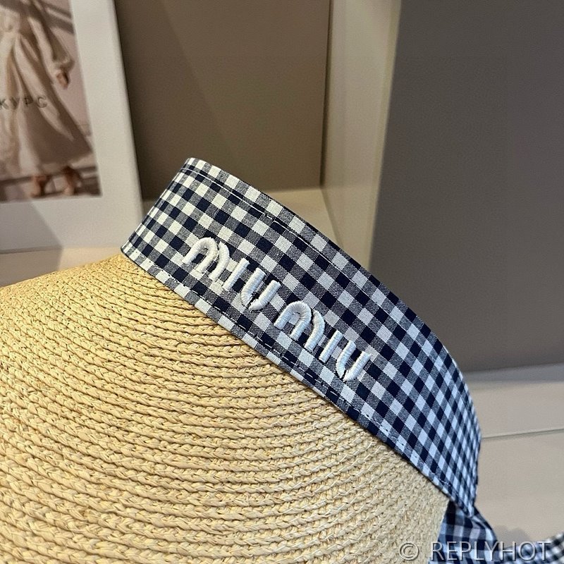 미우미우 라피아 바이저 2F8I 5HV012 2color [매장가 79만원대]