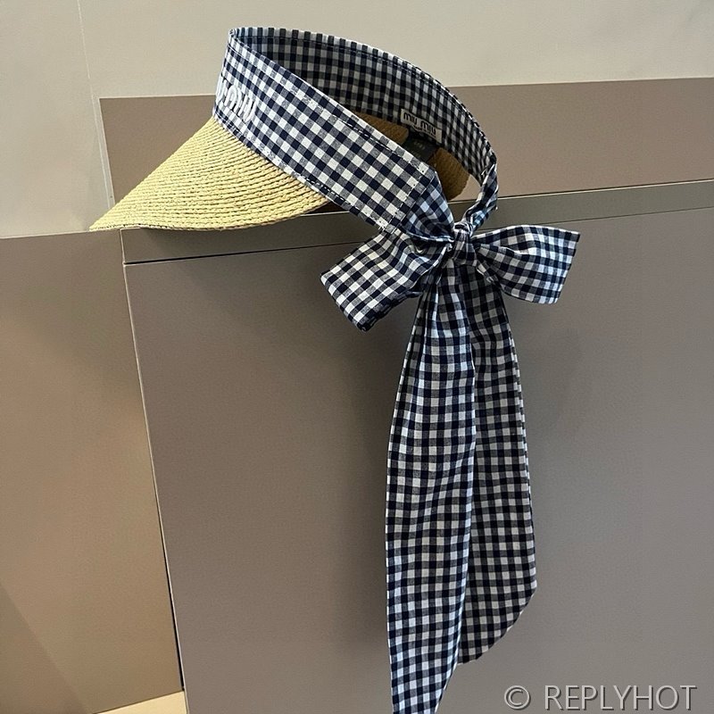 미우미우 라피아 바이저 2F8I 5HV012 2color [매장가 79만원대]