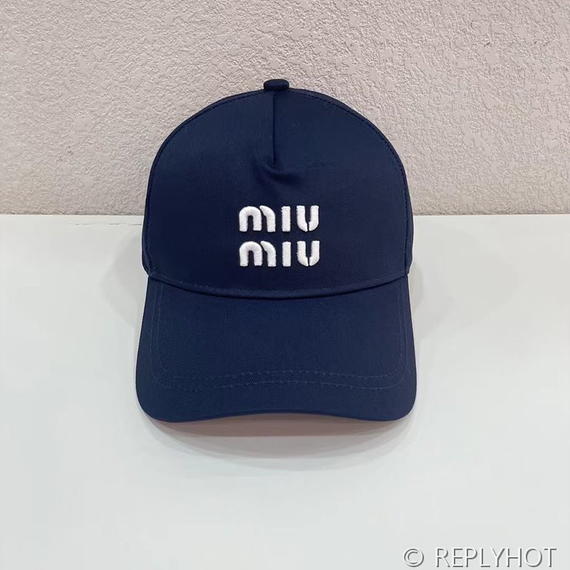 미우미우 드릴 베이스볼 캡 2color [매장가 69만원대]