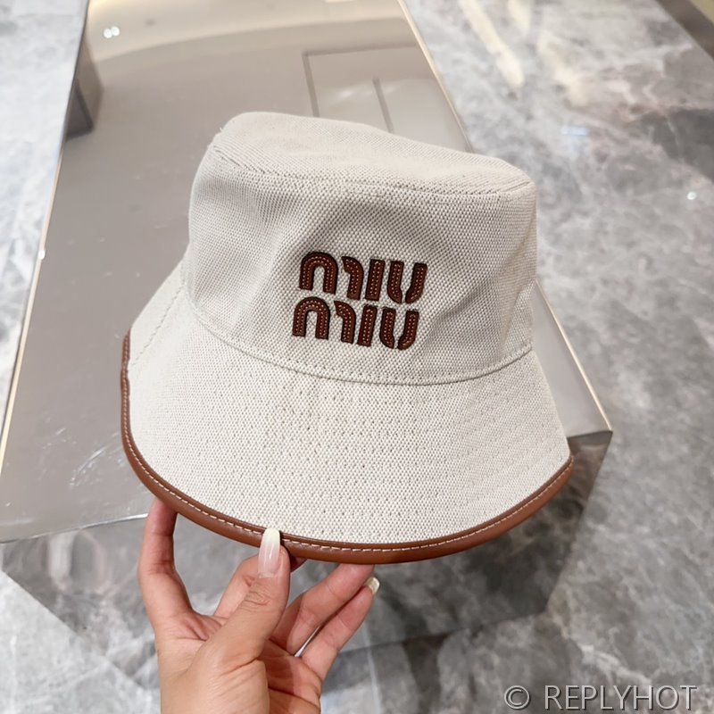 미우미우 캔버스 버키 햇 [매장가 93만원대]