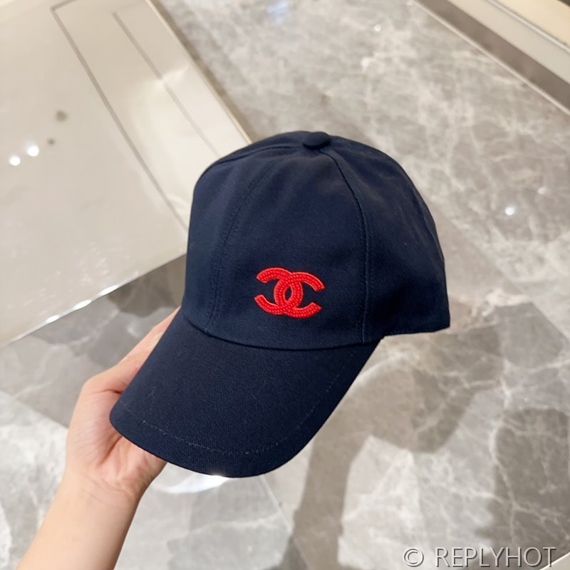 샤넬 코튼 글래스펄 볼캡 [매장가 200만원대]