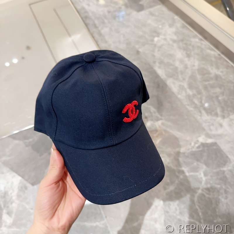 샤넬 코튼 글래스펄 볼캡 [매장가 200만원대]