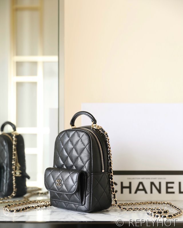 [하이엔드급] 샤넬 24 크루즈 탑핸들 미니 백팩 [매장가 638만원대]