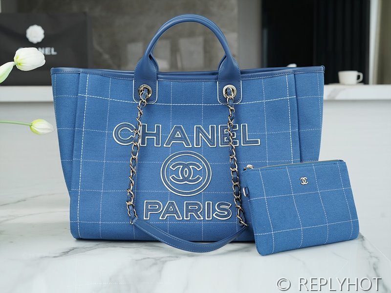 [하이엔드급] 샤넬 도빌백 맥시 카프스킨 2color [매장가 935만원대]