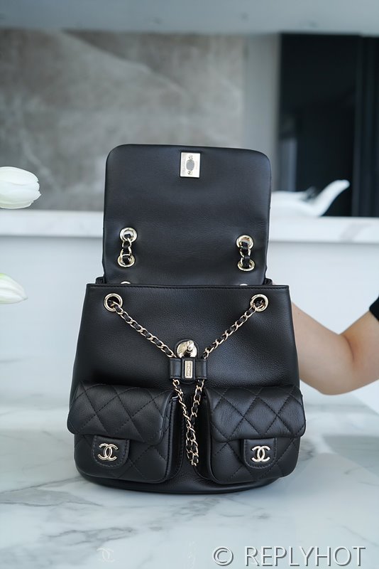 [하이엔드급] 샤넬 투포켓 듀마 백팩 [매장가 1000만원대]