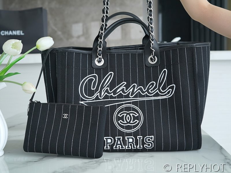 [하이엔드급] 샤넬 코튼 맥시 쇼핑백 [매장가 800만원대]