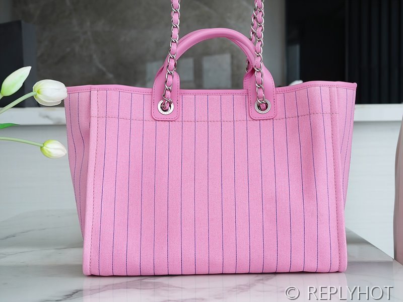 [하이엔드급] 샤넬 코튼 맥시 쇼핑백 [매장가 800만원대]