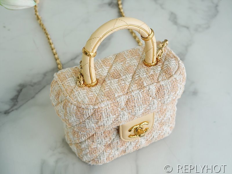 [하이엔드급] 샤넬 트위드 코스메틱 케이스 [매장가 700만원대]