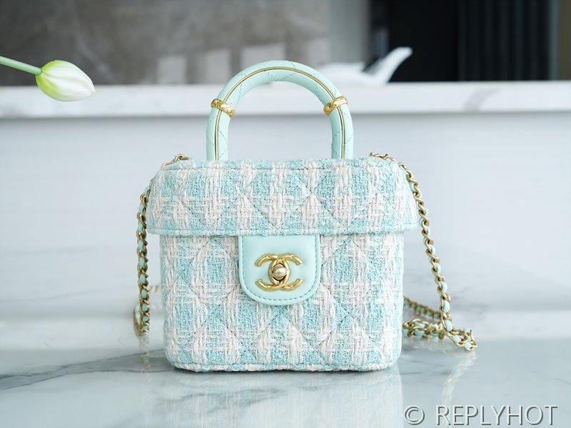 [하이엔드급] 샤넬 트위드 코스메틱 케이스 [매장가 700만원대]