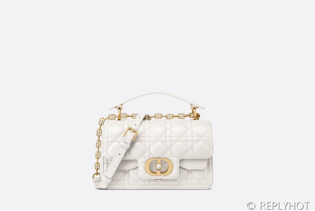 디올 Dior Jolie 스몰 탑 핸들백 / 라떼 까나쥬 [매장가 720만원대]