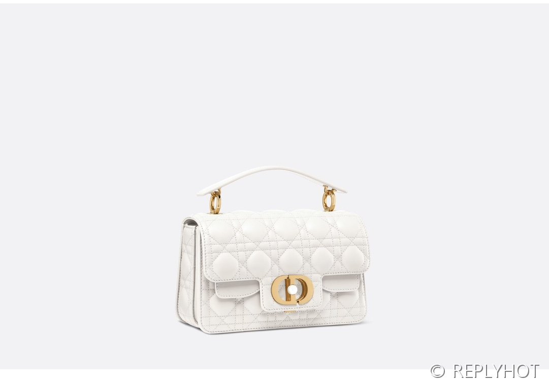 디올 Dior Jolie 스몰 탑 핸들백 / 라떼 까나쥬 [매장가 720만원대]