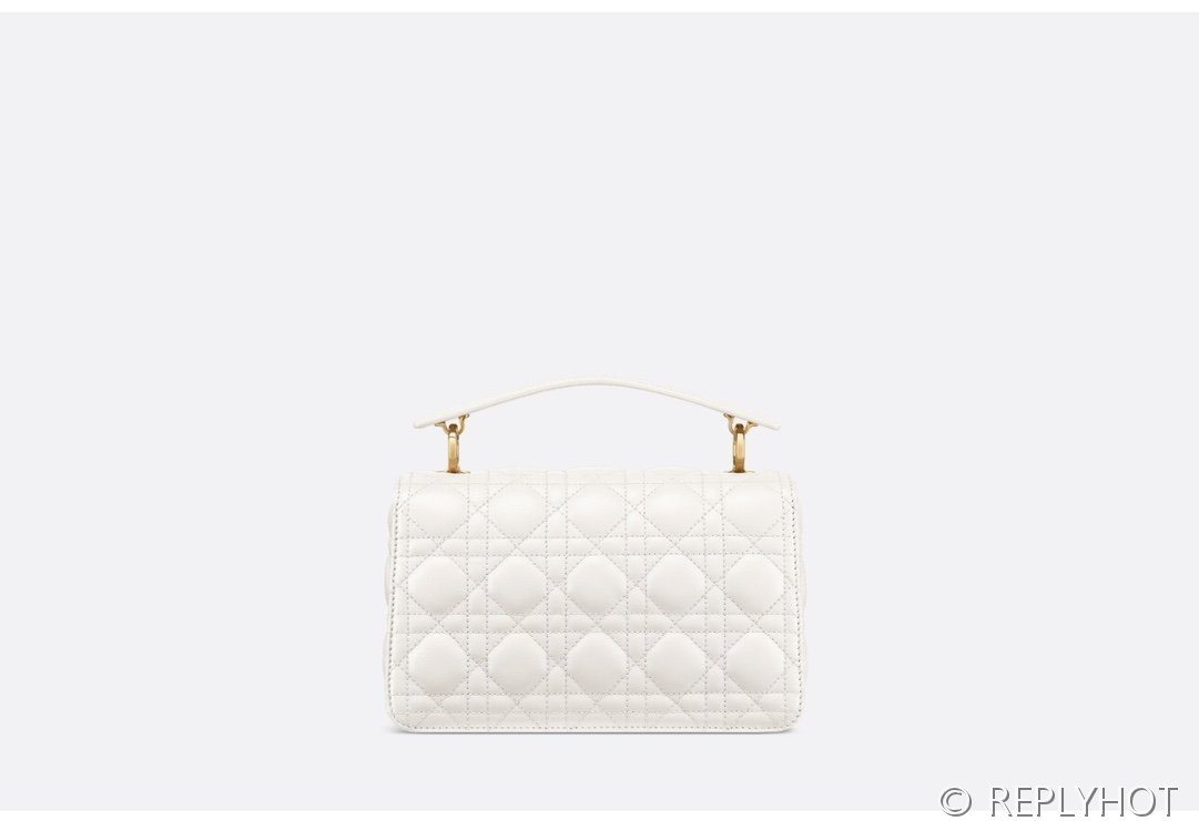 디올 Dior Jolie 스몰 탑 핸들백 / 라떼 까나쥬 [매장가 720만원대]