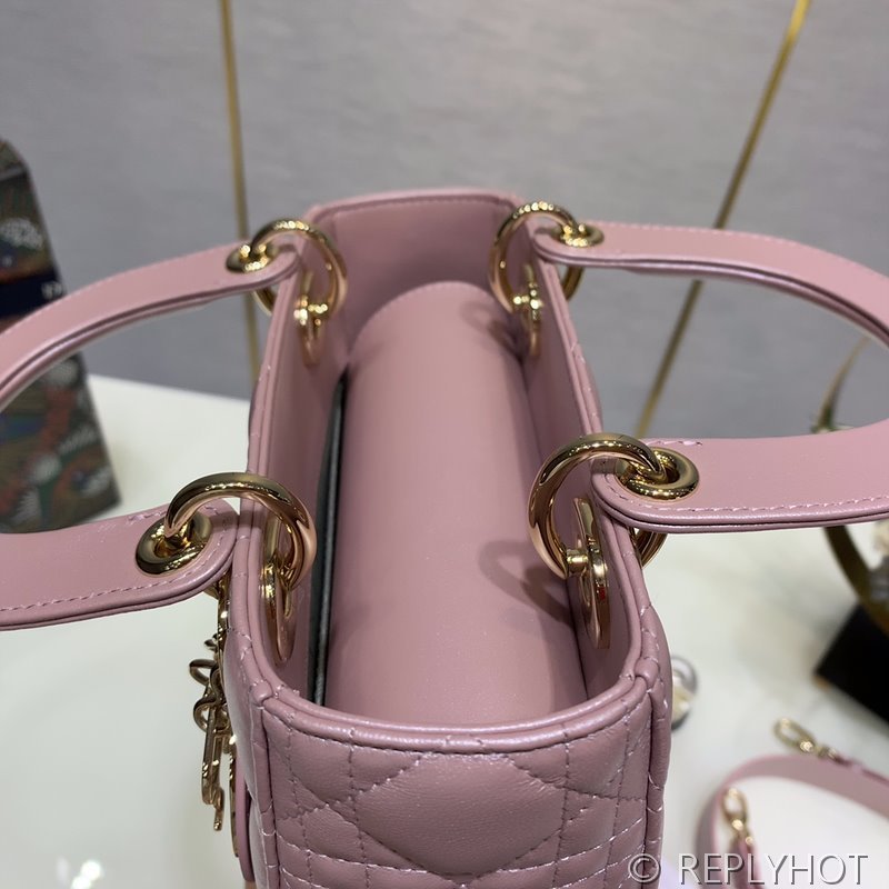 디올 Lady Dior My ABCDior 스몰 백 / 펄핑크 [매장가840만원대]