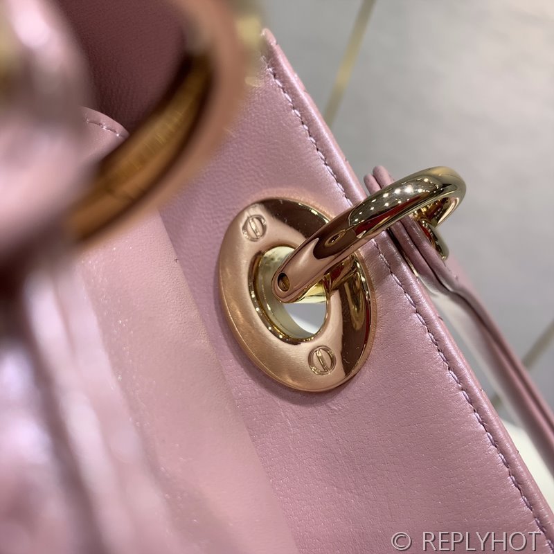 디올 Lady Dior My ABCDior 스몰 백 / 펄핑크 [매장가840만원대]