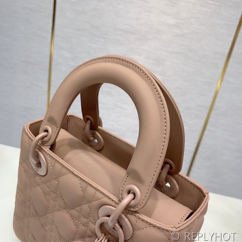 디올 Lady Dior My ABCDior 스몰 백 / 울트라매트 핑크 [매장가840만원대]