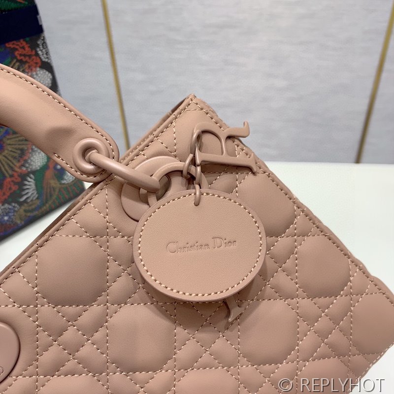 디올 Lady Dior My ABCDior 스몰 백 / 울트라매트 핑크 [매장가840만원대]