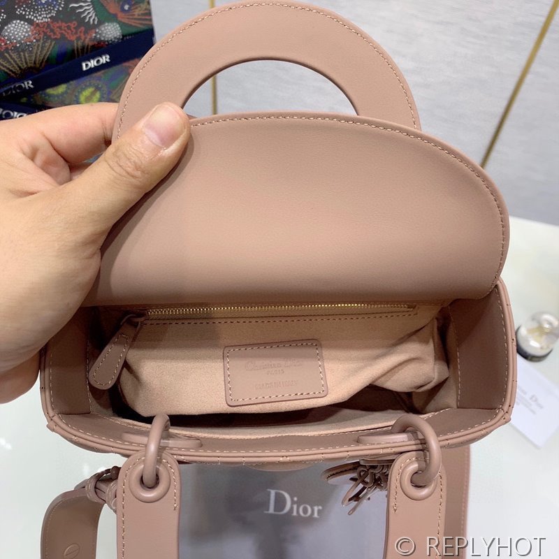 디올 Lady Dior My ABCDior 스몰 백 / 울트라매트 핑크 [매장가840만원대]