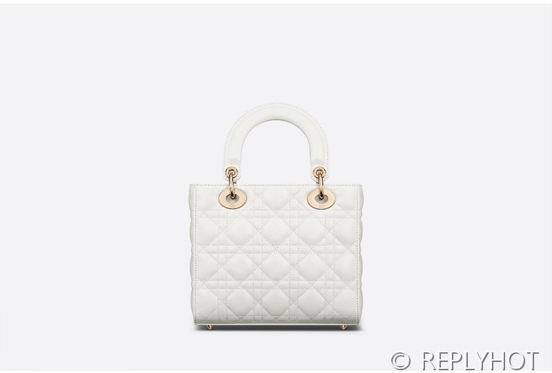 디올 Lady Dior My ABCDior 스몰 백 / 화이트 [매장가840만원대]