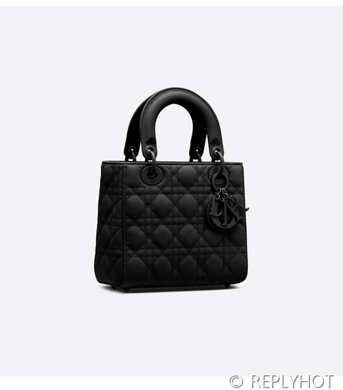 디올 Lady Dior My ABCDior 스몰 백 / 울트라매트 블랙 [매장가840만원대]