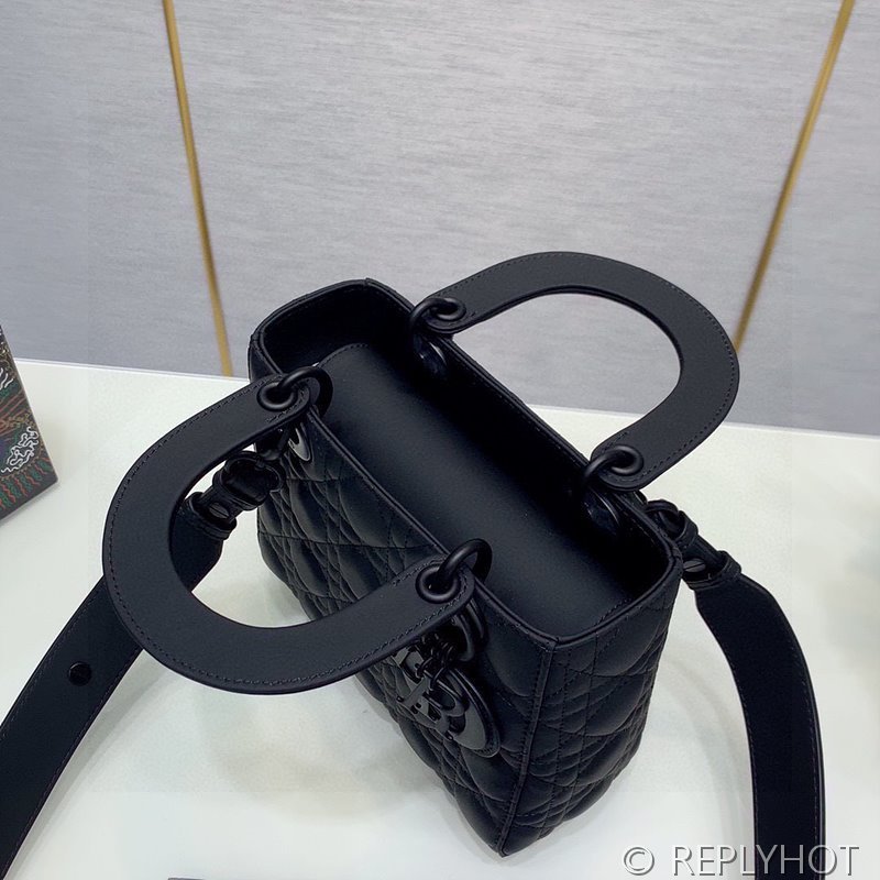 디올 Lady Dior My ABCDior 스몰 백 / 울트라매트 블랙 [매장가840만원대]