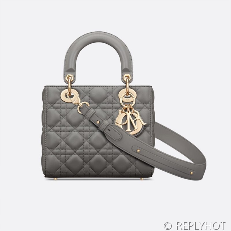디올 Lady Dior My ABCDior 스몰 백 / 아이언그레이 [매장가840만원대]