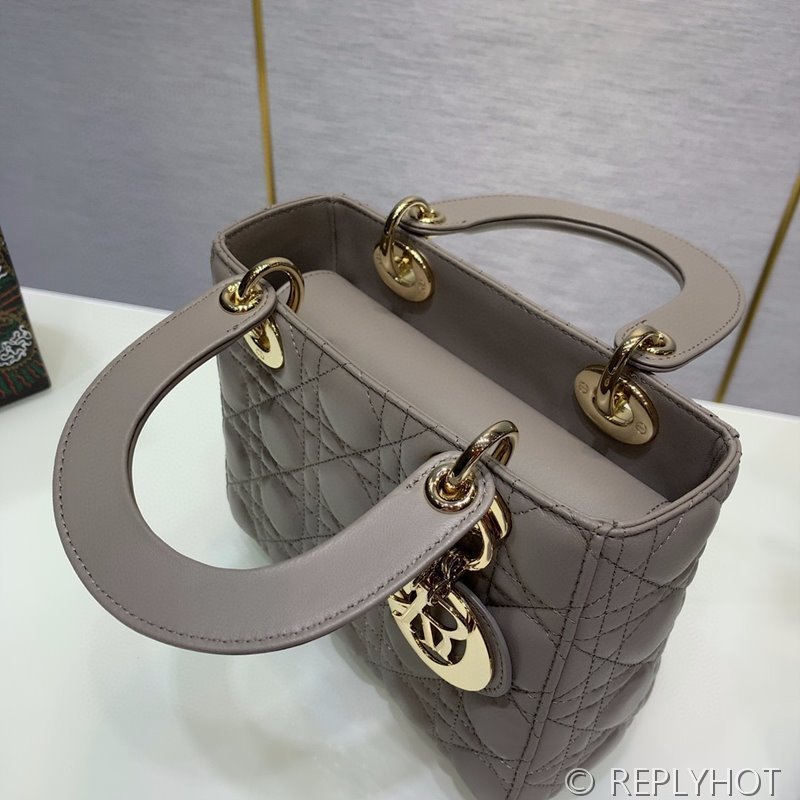 디올 Lady Dior My ABCDior 스몰 백 / 아이언그레이 [매장가840만원대]