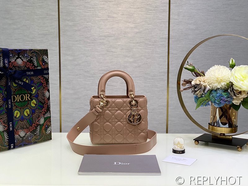 디올 Lady Dior My ABCDior 스몰 백 / 블러쉬 [매장가840만원대]