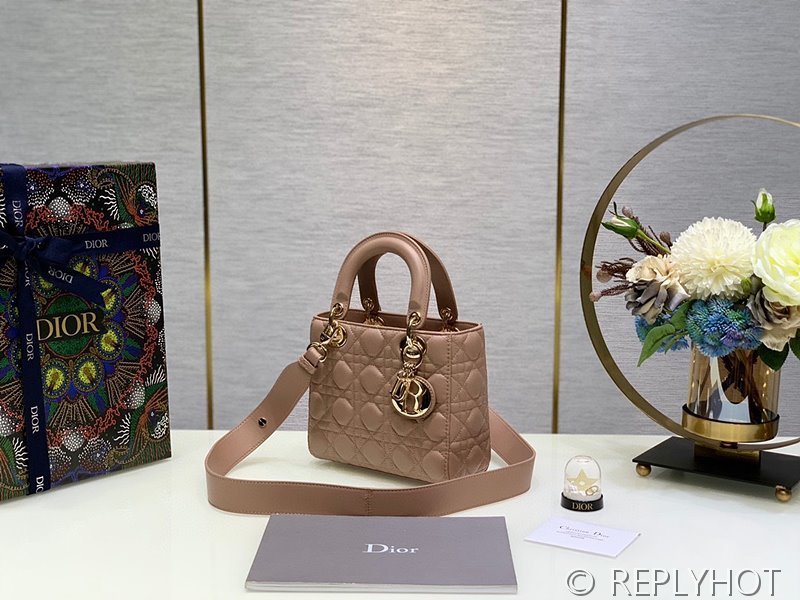 디올 Lady Dior My ABCDior 스몰 백 / 블러쉬 [매장가840만원대]