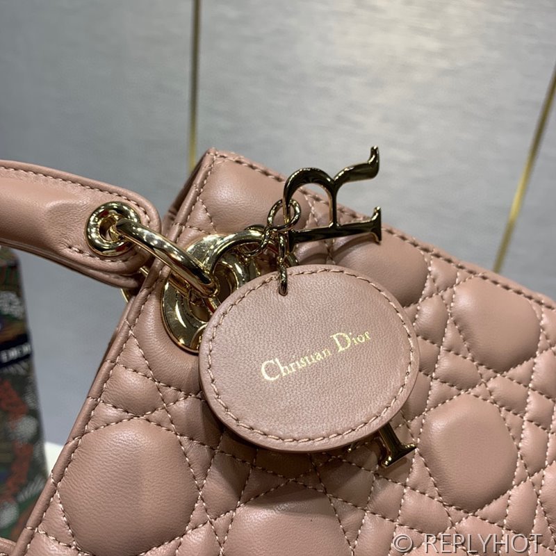 디올 Lady Dior My ABCDior 스몰 백 / 블러쉬 [매장가840만원대]