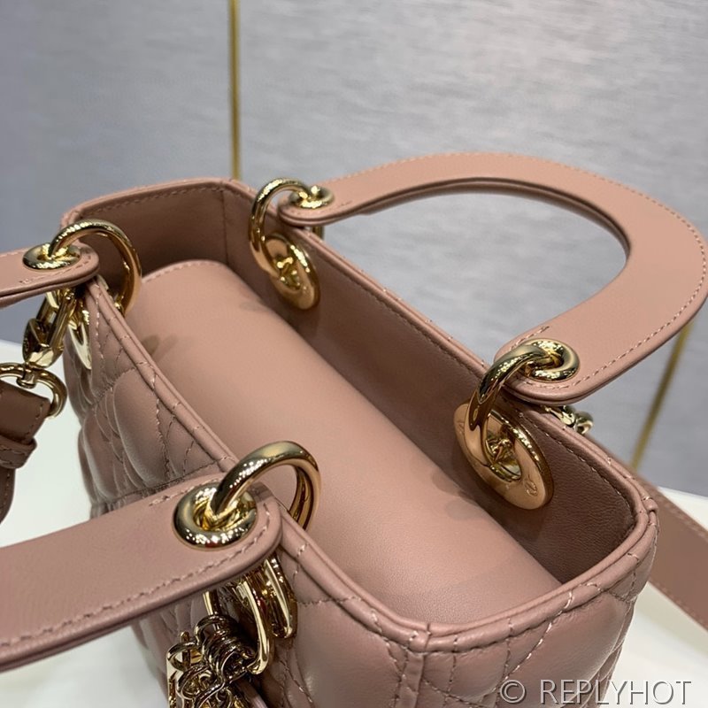 디올 Lady Dior My ABCDior 스몰 백 / 블러쉬 [매장가840만원대]