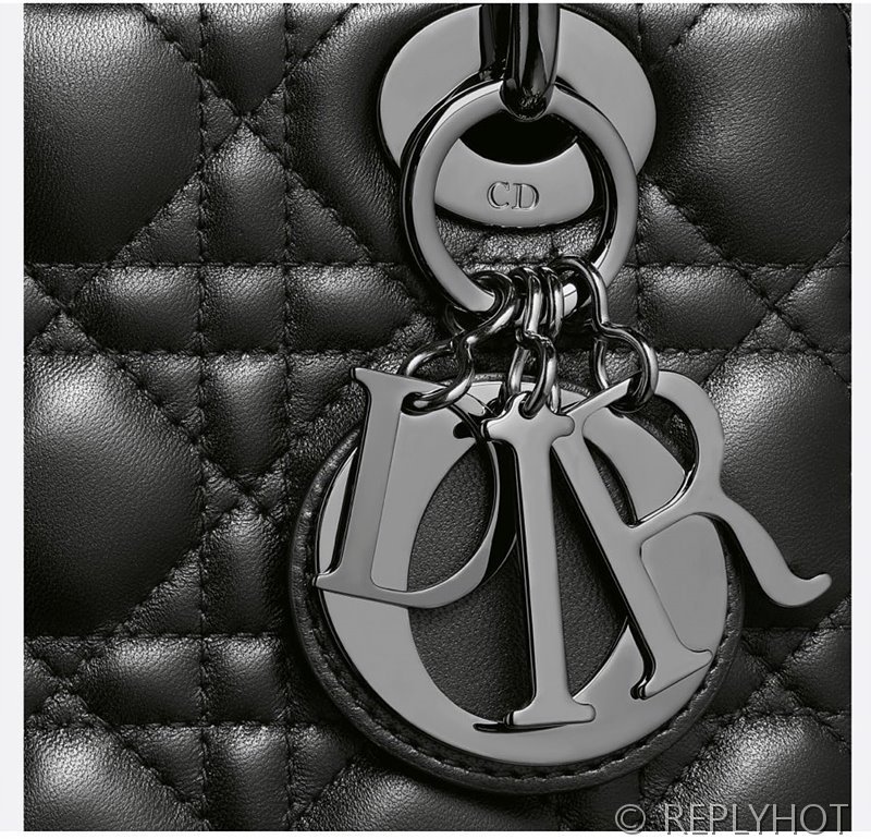 디올 Lady Dior My ABCDior 스몰 백 / 블랙블랙 [매장가840만원대]