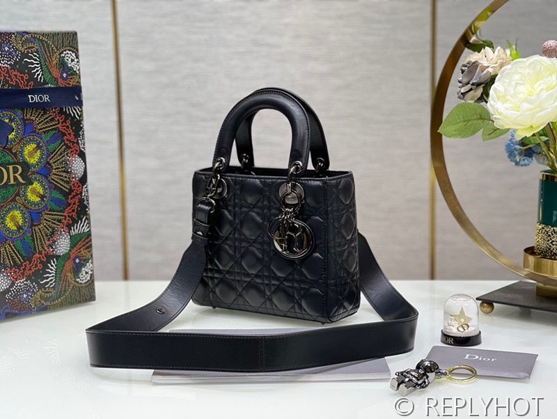 디올 Lady Dior My ABCDior 스몰 백 / 블랙블랙 [매장가840만원대]