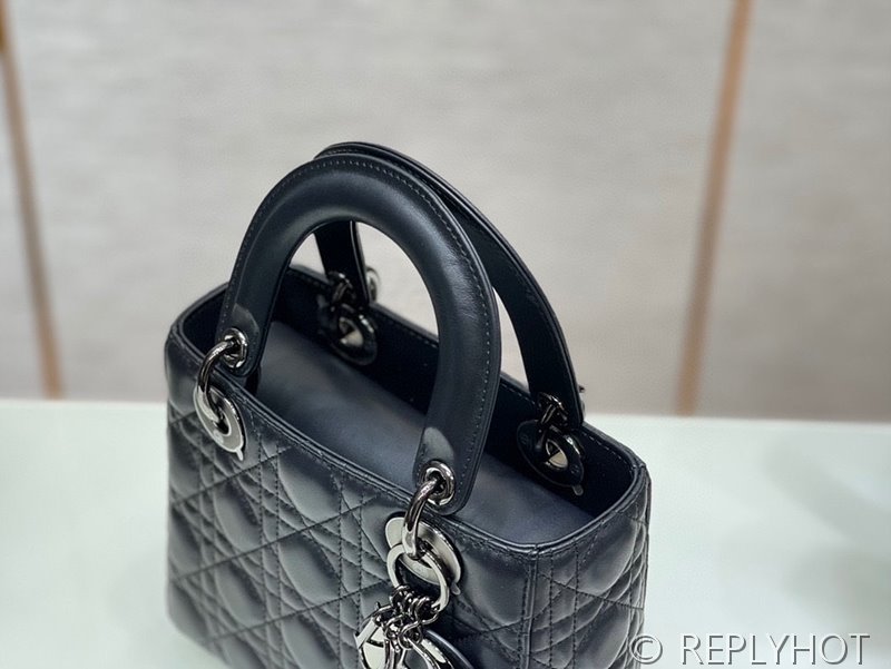 디올 Lady Dior My ABCDior 스몰 백 / 블랙블랙 [매장가840만원대]