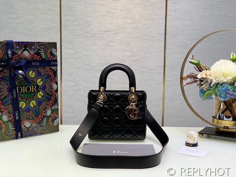 디올 Lady Dior My ABCDior 스몰 백 / 블랙 [매장가840만원대]